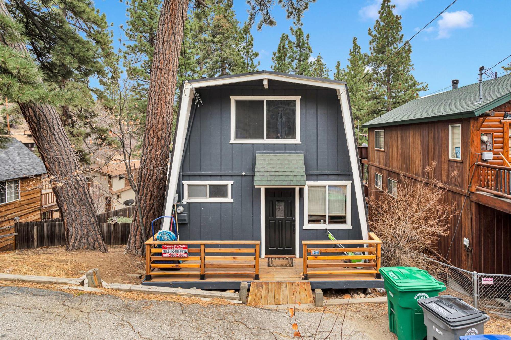 Cozy Crescent Tree Cabin Near Bear Mountain Биг Бэар Лейк Экстерьер фото